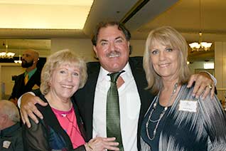 2013 Inductee- Mike Garcia with sisters, Carol and Suzi
