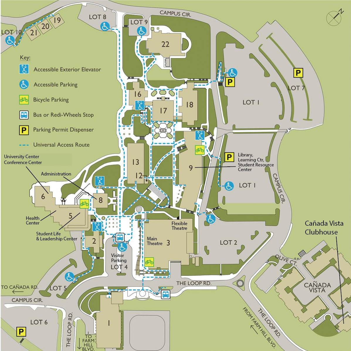 campus map