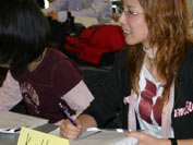 students in class