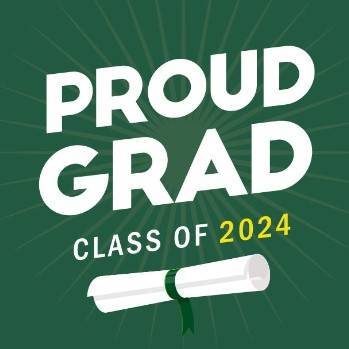 Proud Grad 2024 Zoom Background Preview