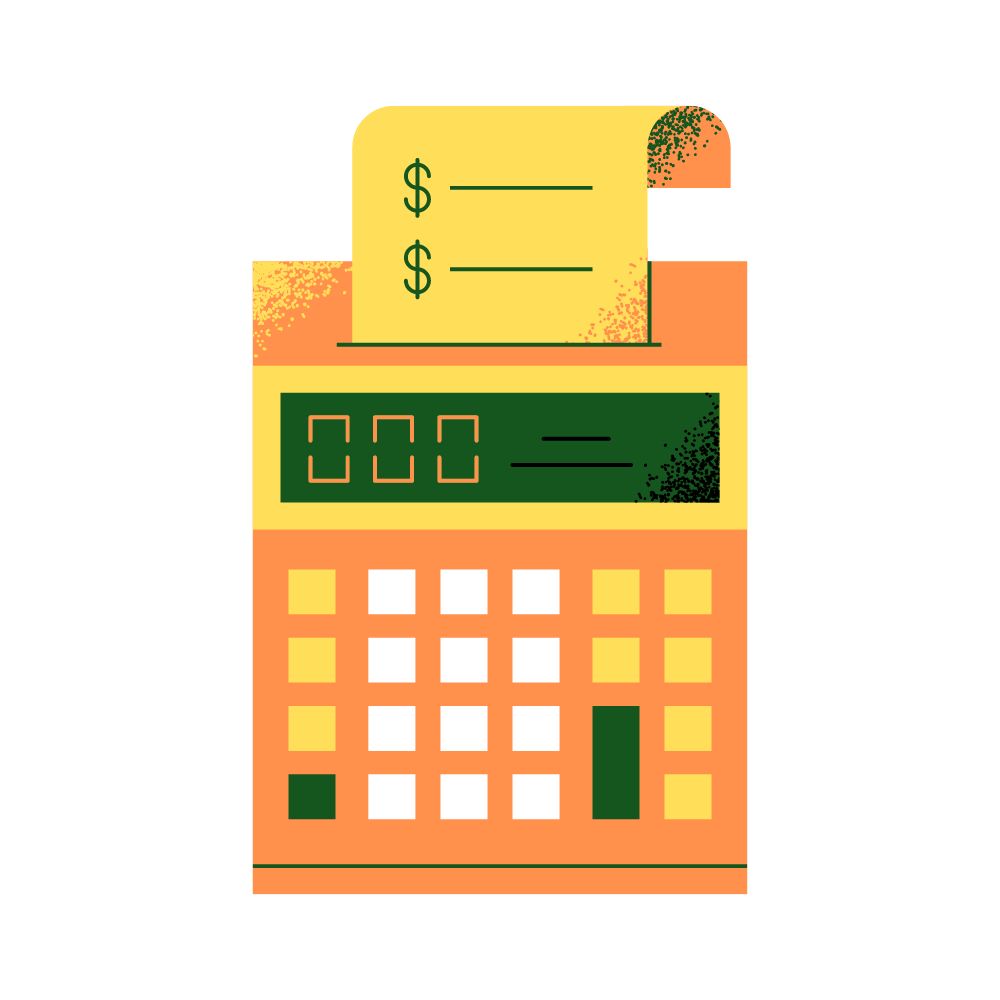 Cash register graphic