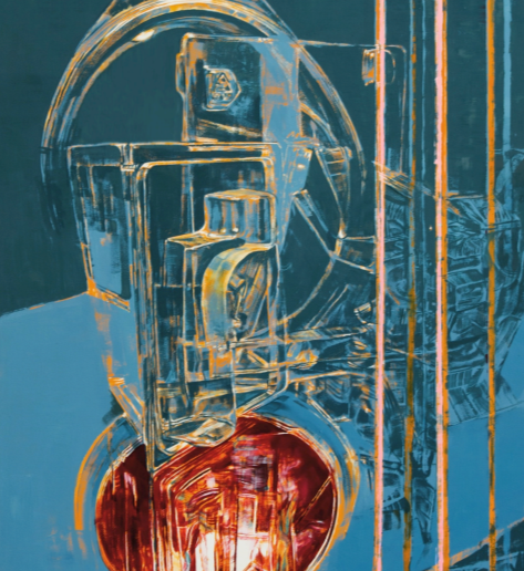 Painting by Michael Ryan