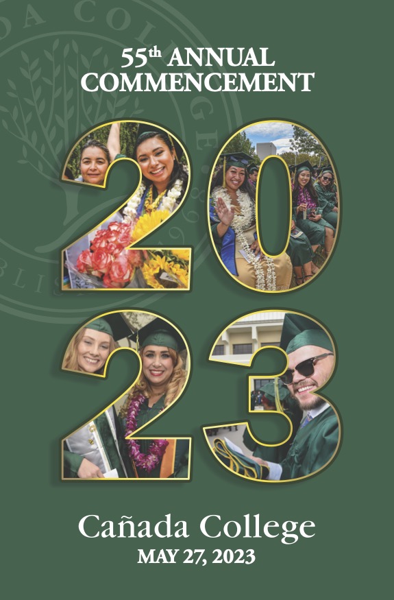 Commencement 2023 Booklet Cover
