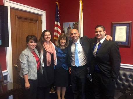 Congresswomen Speier with ASCC