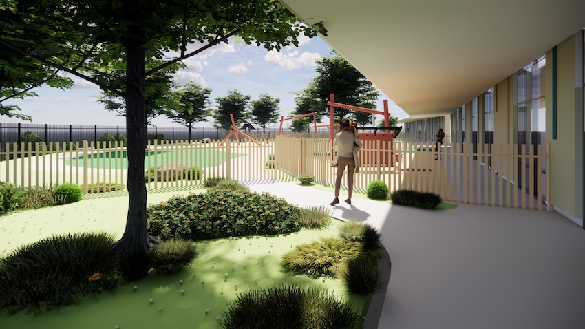 Playground rendering