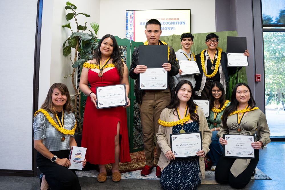 AANHPI Grad 2024 group picture