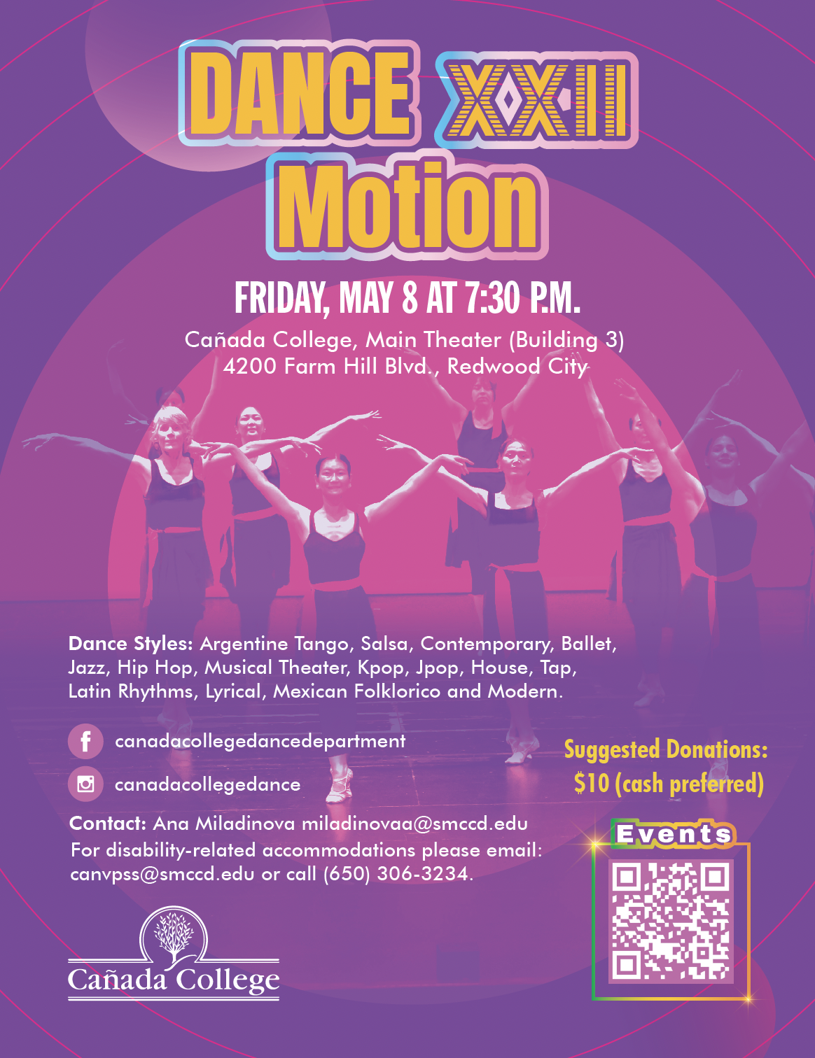 dance motion flyer