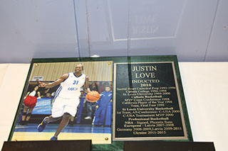 Justin Love Plaque