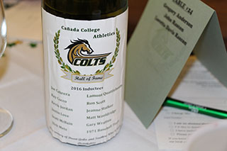 College Athletics Wine bottle
