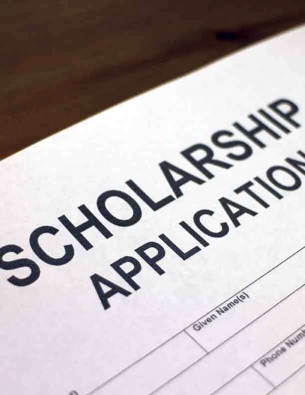 Scholarship App Button