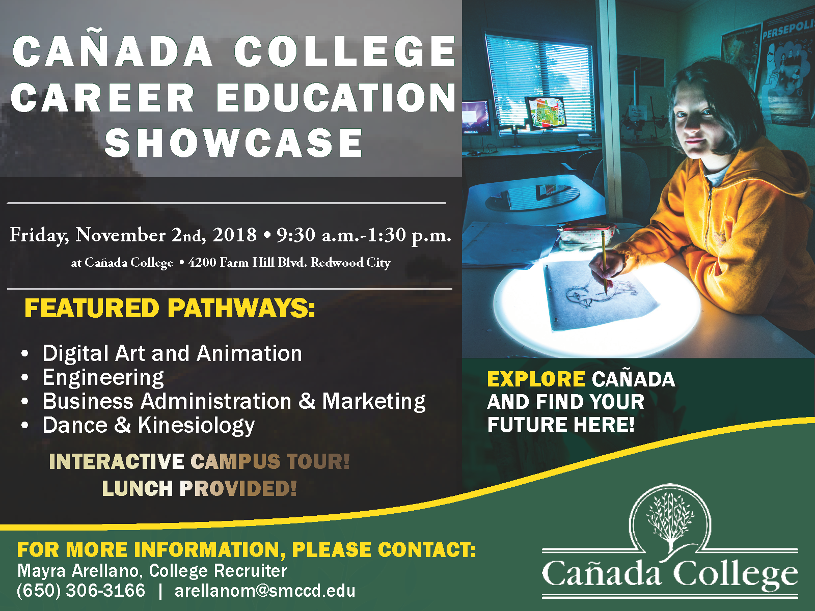 Career Showcase Postcard