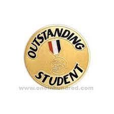 Outstanding student medal