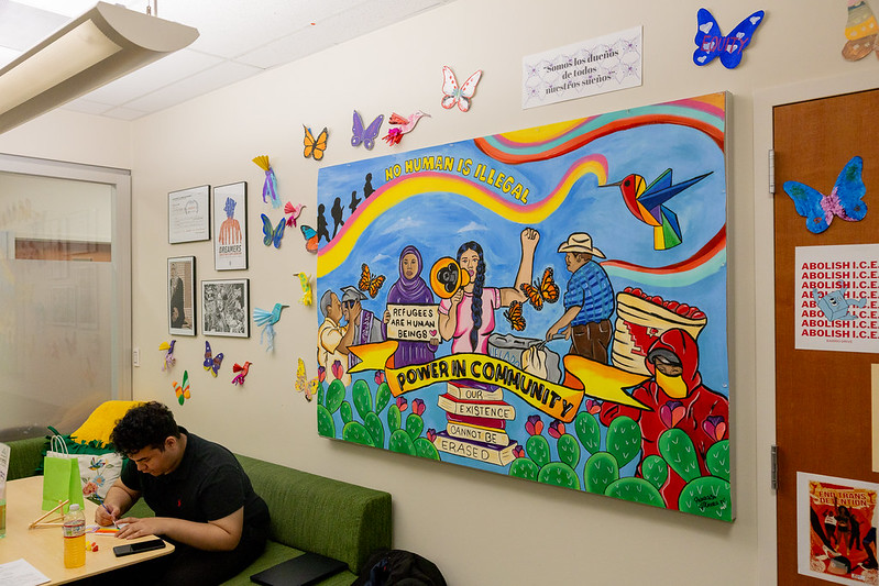 UCC mural that celebrates resilience, visibility, and solidarity